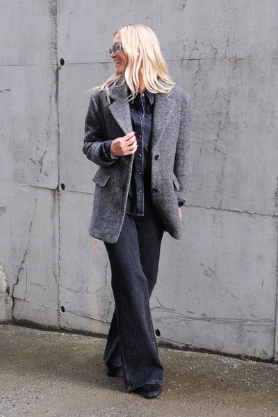 Sawyer Herringbone Blazer