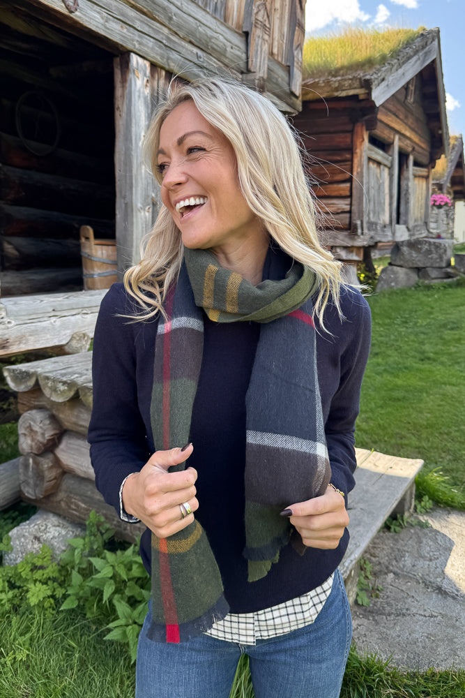 Rosefield Tartan Scarf Classic Tartan