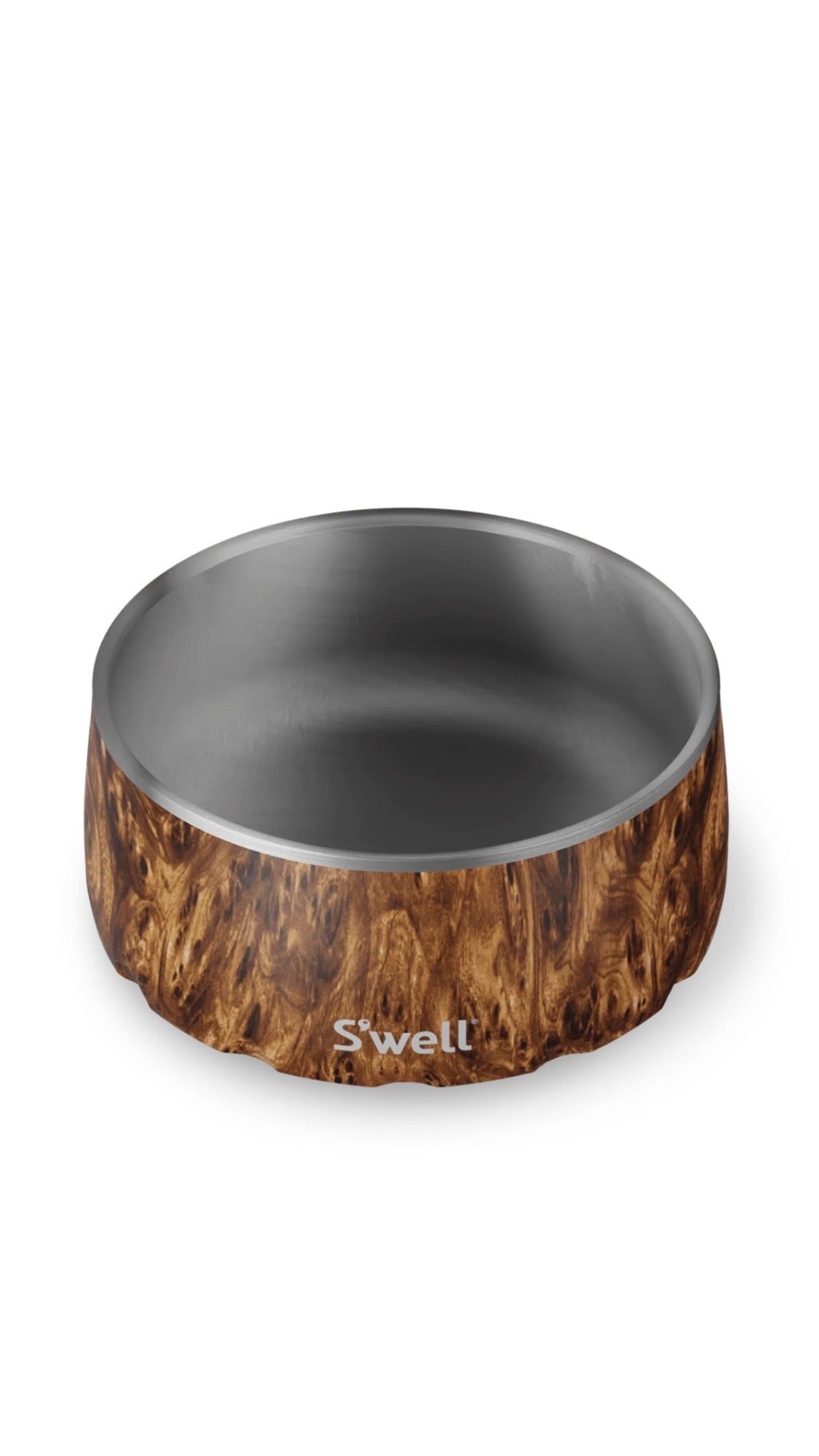 Teakwood Dog Bowl 950ml