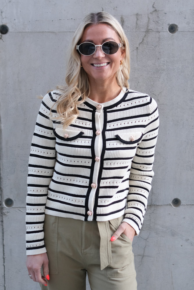 Ganeo Cardigan Creme