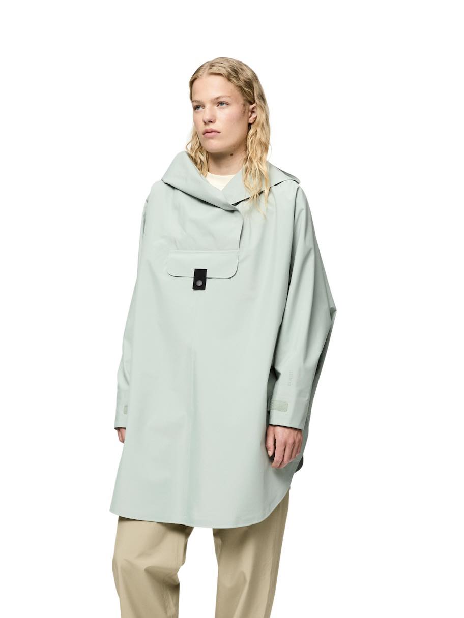 Bergen Poncho Iceberg Green