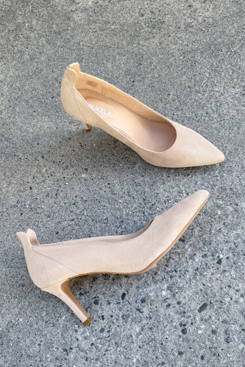 Pump Suede Sand