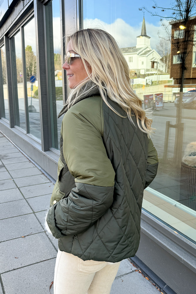 Milby Quilt Jacket Olive