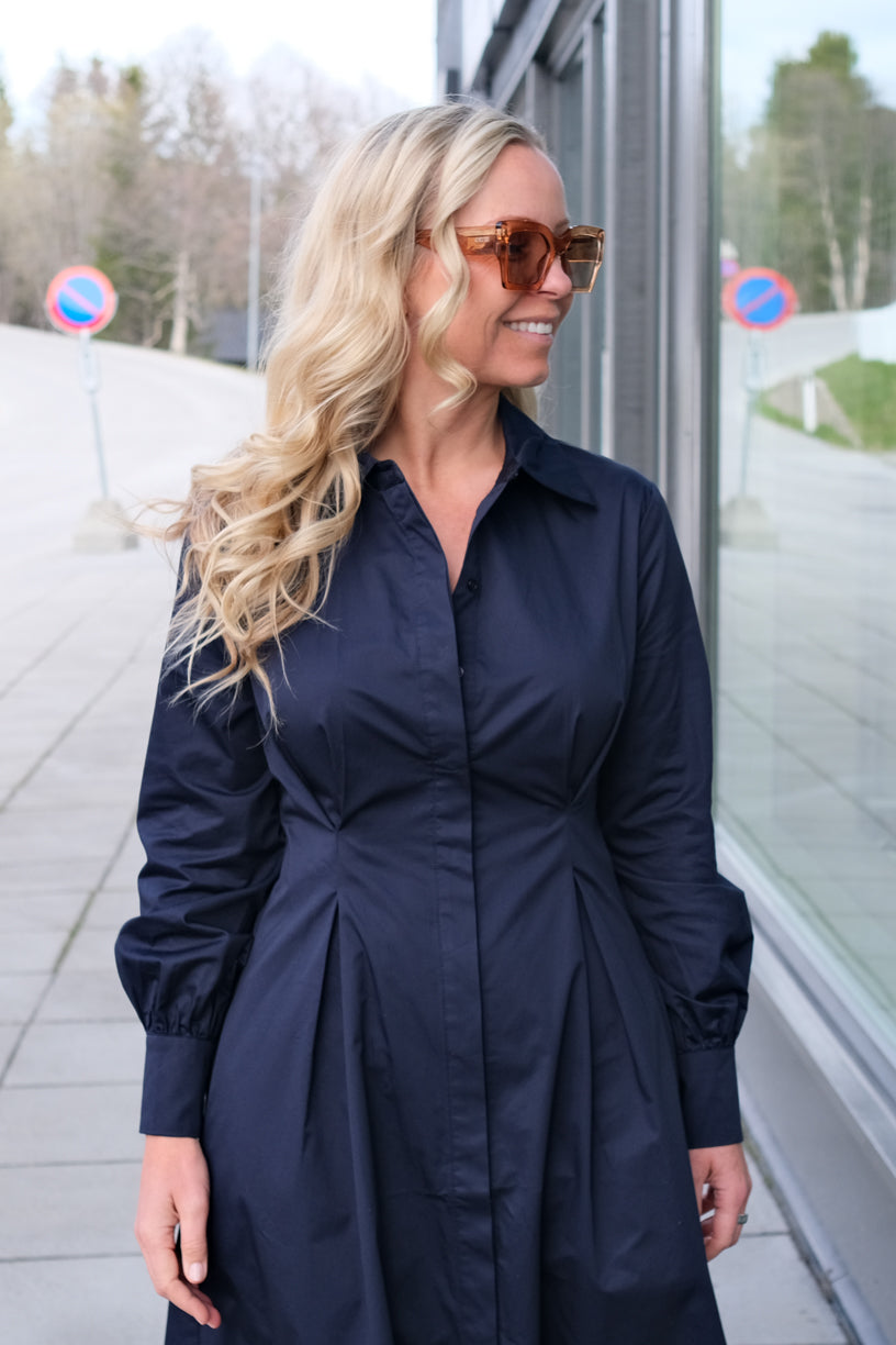 Leandra Dress Navy