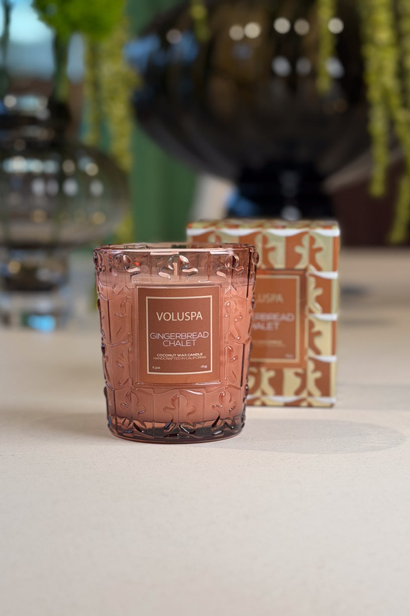 Classic Boxed Candle 60tim Gingerbread Chalet