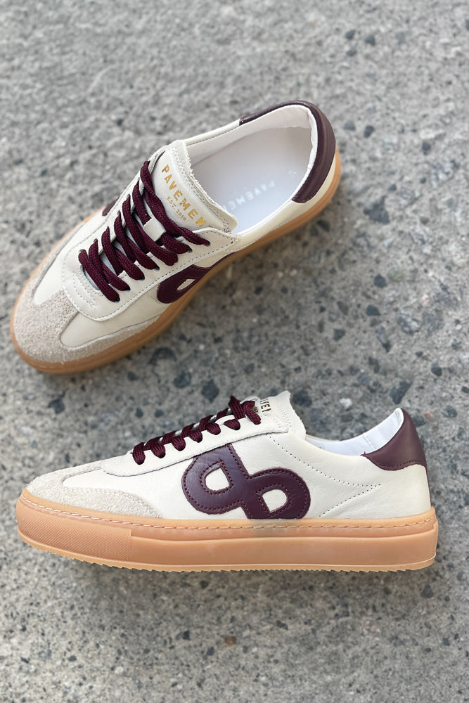 Kohia Sneakers Bordeaux Combo