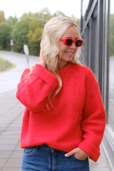 Debbie Sweater Ruby Red