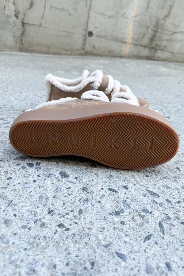 Shearling Low Velcro Light Beige