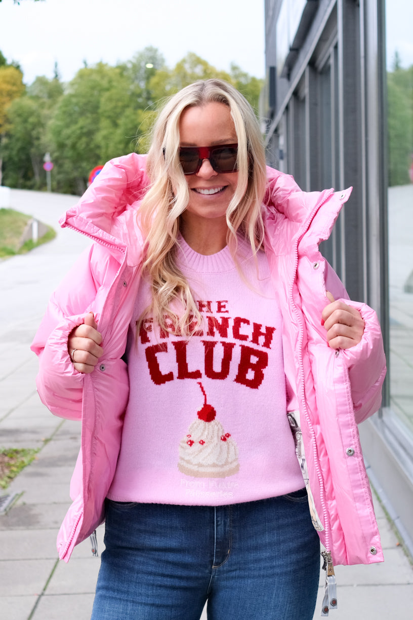 Crewneck Sweater The French Club Ballet Pink