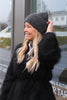 Leia Beanie Blackish Melange