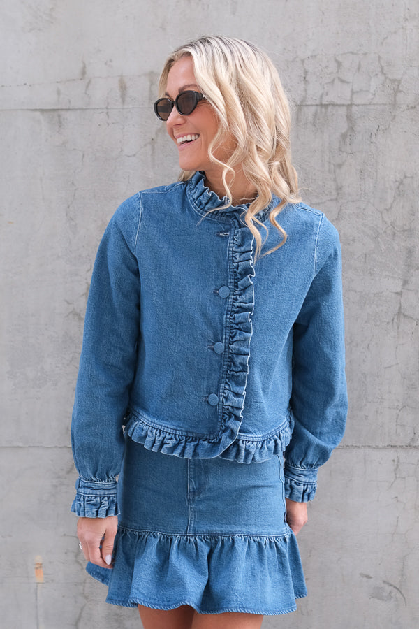 Betty Denim Jacket Medium Wash