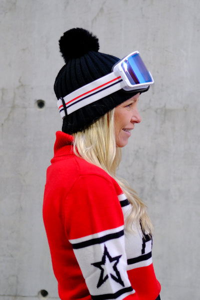 Goggles Stripe Red/White/Navy