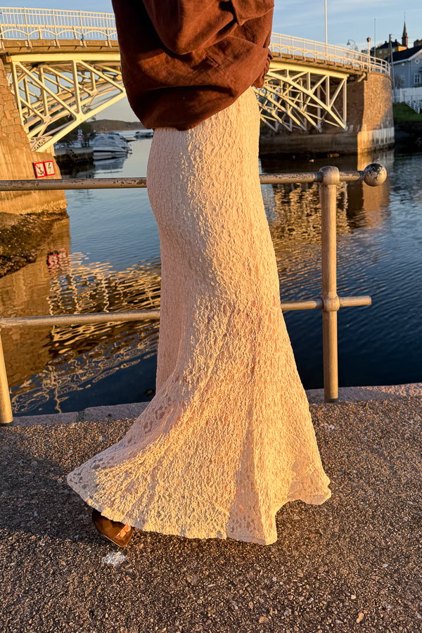 Akasha Lace Skirt Ivory