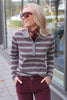 Cassie Stripe Grey Multi
