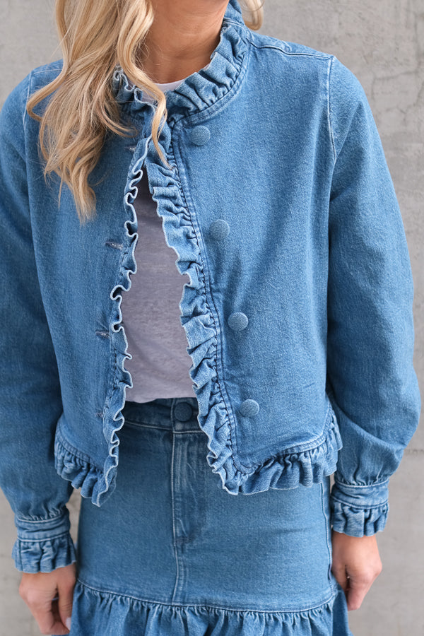 Betty Denim Jacket Medium Wash