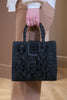 Sigrid Straw Bag Black