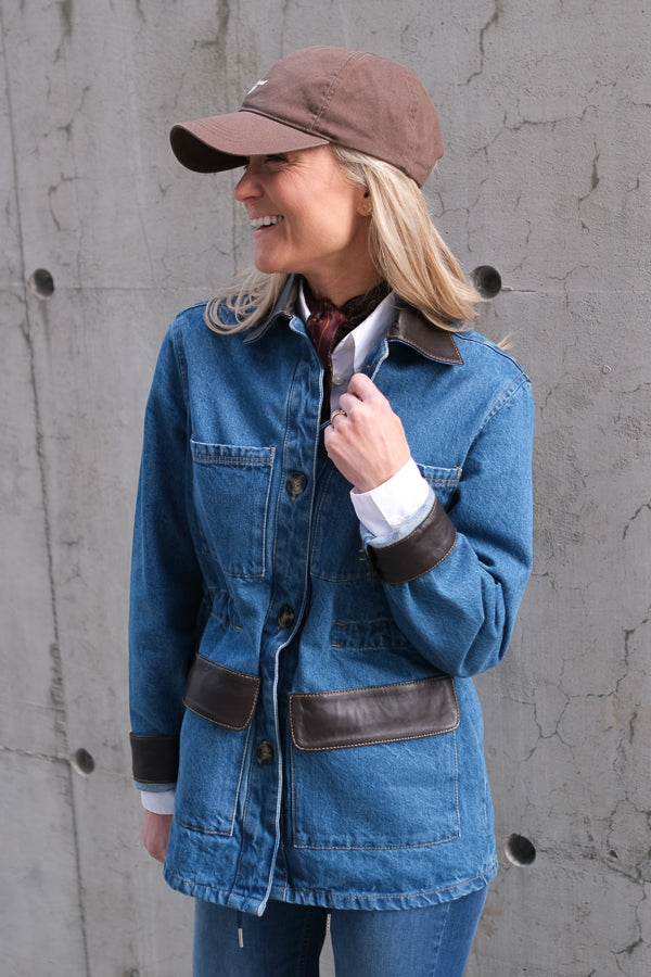 Carlota Denim Jacket Blue