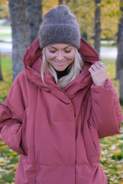 Silje Chunky Hat Brown