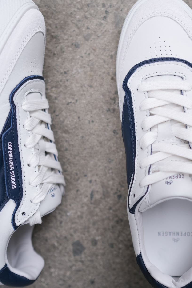 CPH90 Leather Mix White/Navy