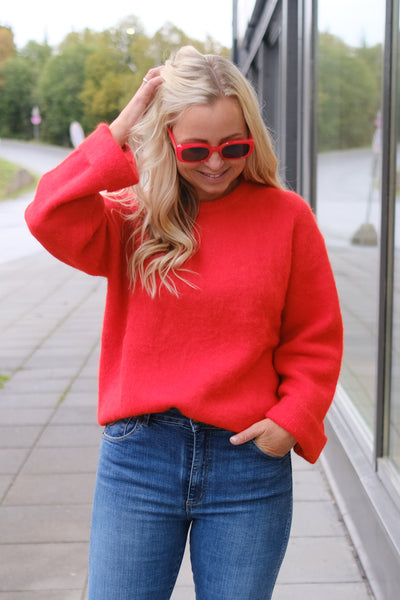 Debbie Sweater Ruby Red