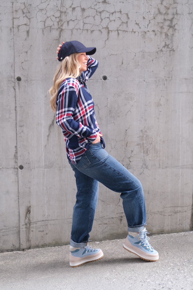 Hunter Shirt Bleacher Blue