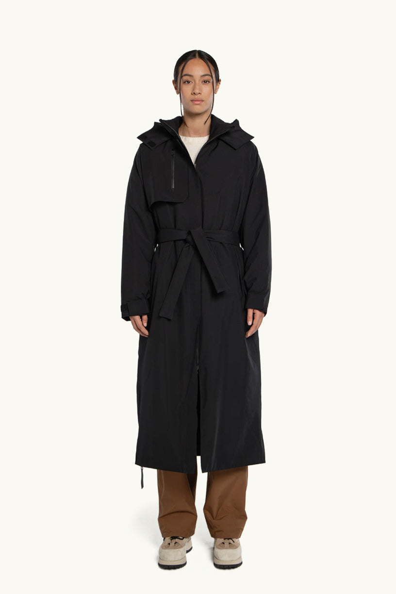 Åse Insulated Coat Black