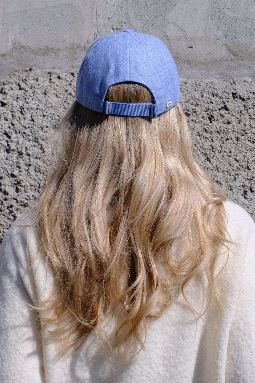 Azure Blue Linen