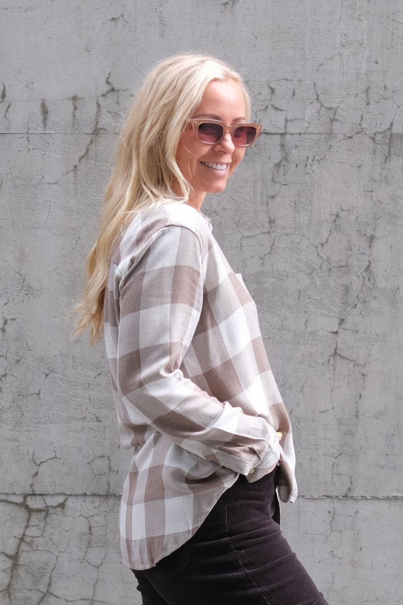 Hunter Shirt Dove Brown