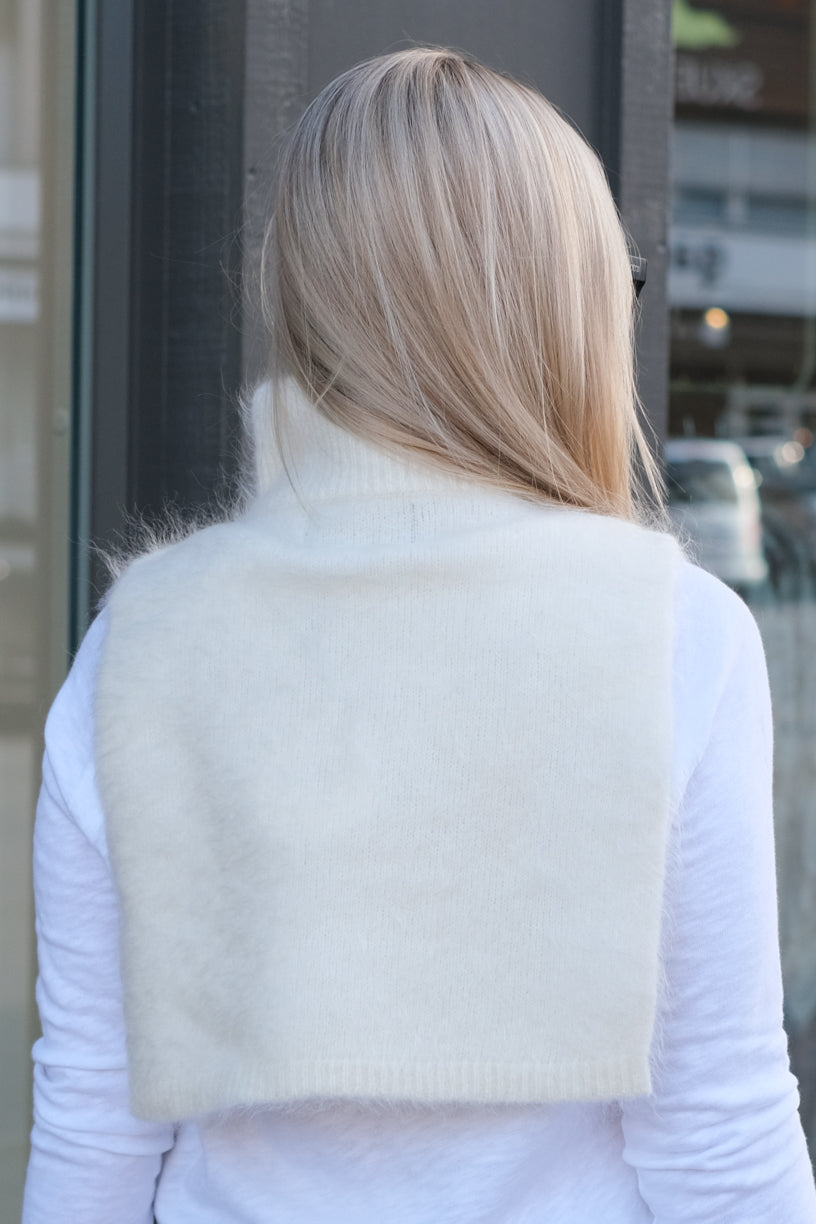 Belinda Chunky High Neck Bright White