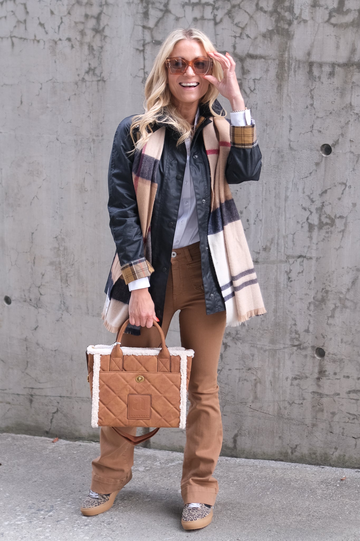 Jim Drill Cashmere Havane