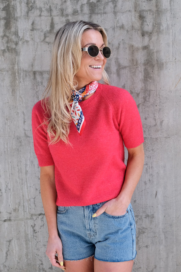 Georgina Sweater Ruby Pink