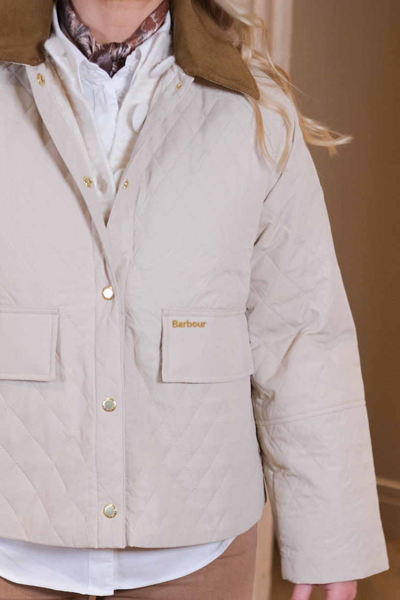 Kirby Quilt Jacket Cream