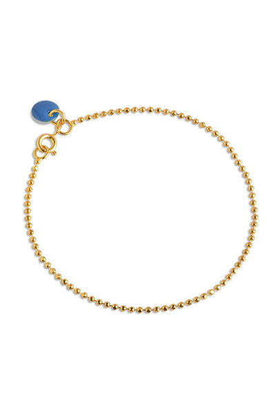 Bracelet Ball Chain Cornflower