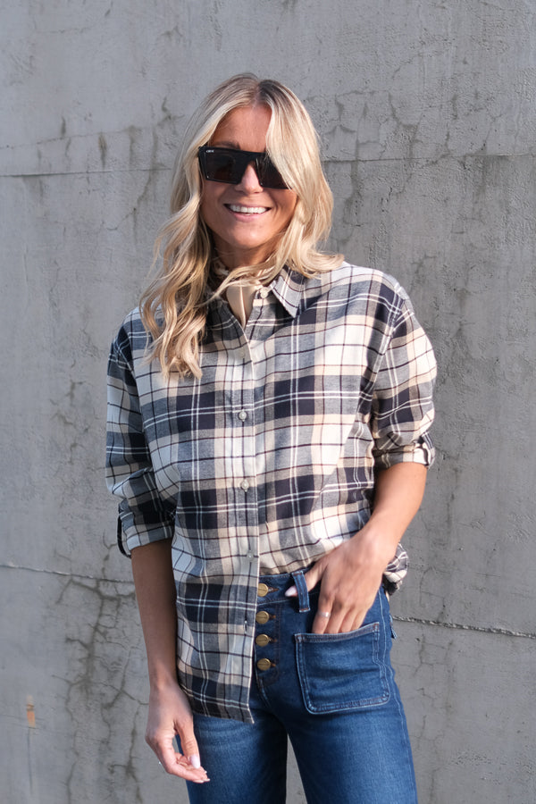 Elishaw Shirt Check Shirt Birchwood Tartan