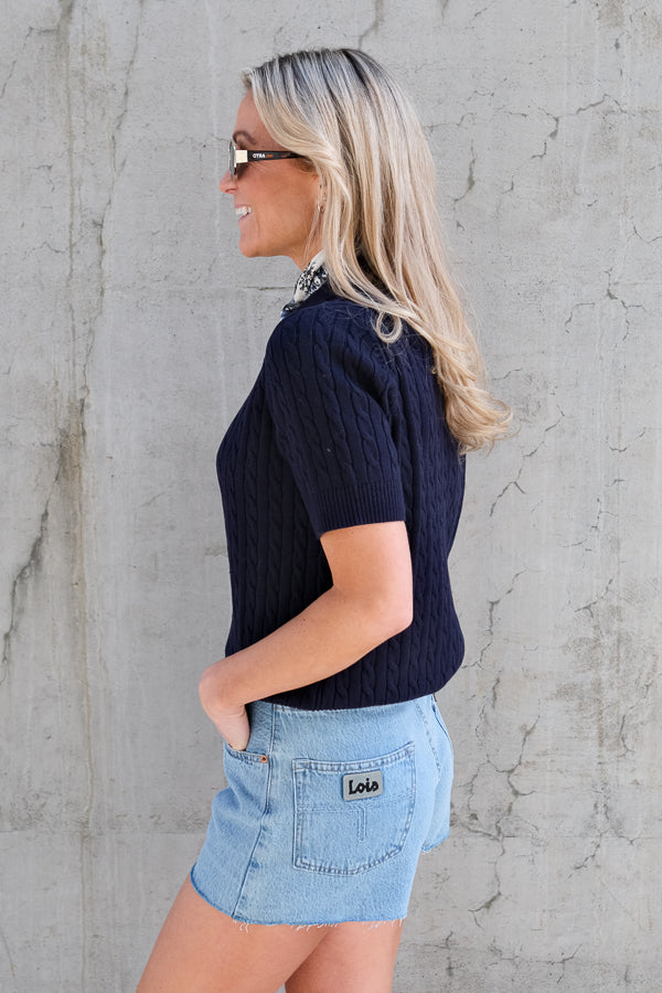 Clement Cable Navy