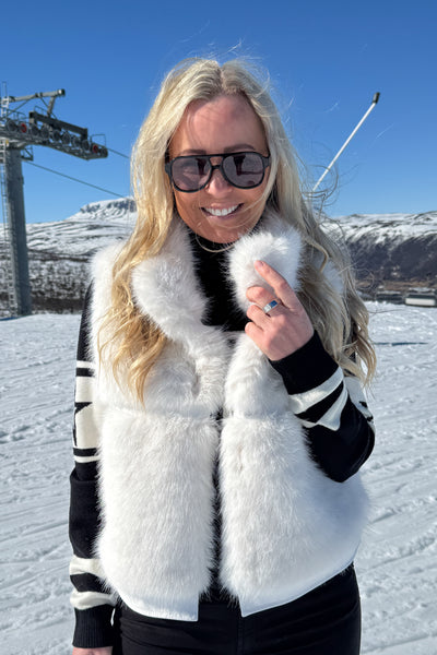 Hemsedal Vest Hvit