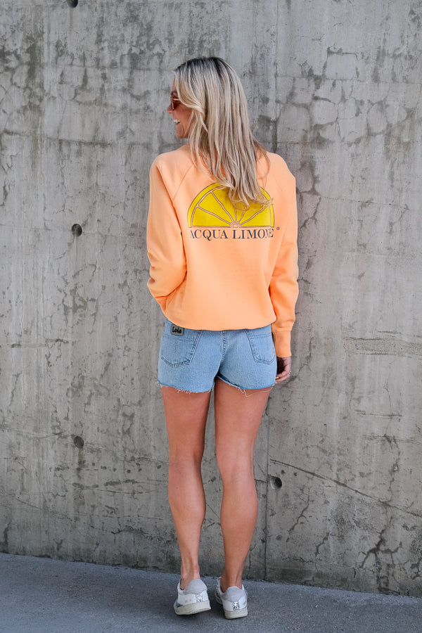 College Classic Sweater Orange