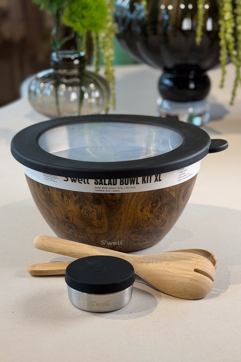 Teakwood Salad Bowl Kit XL