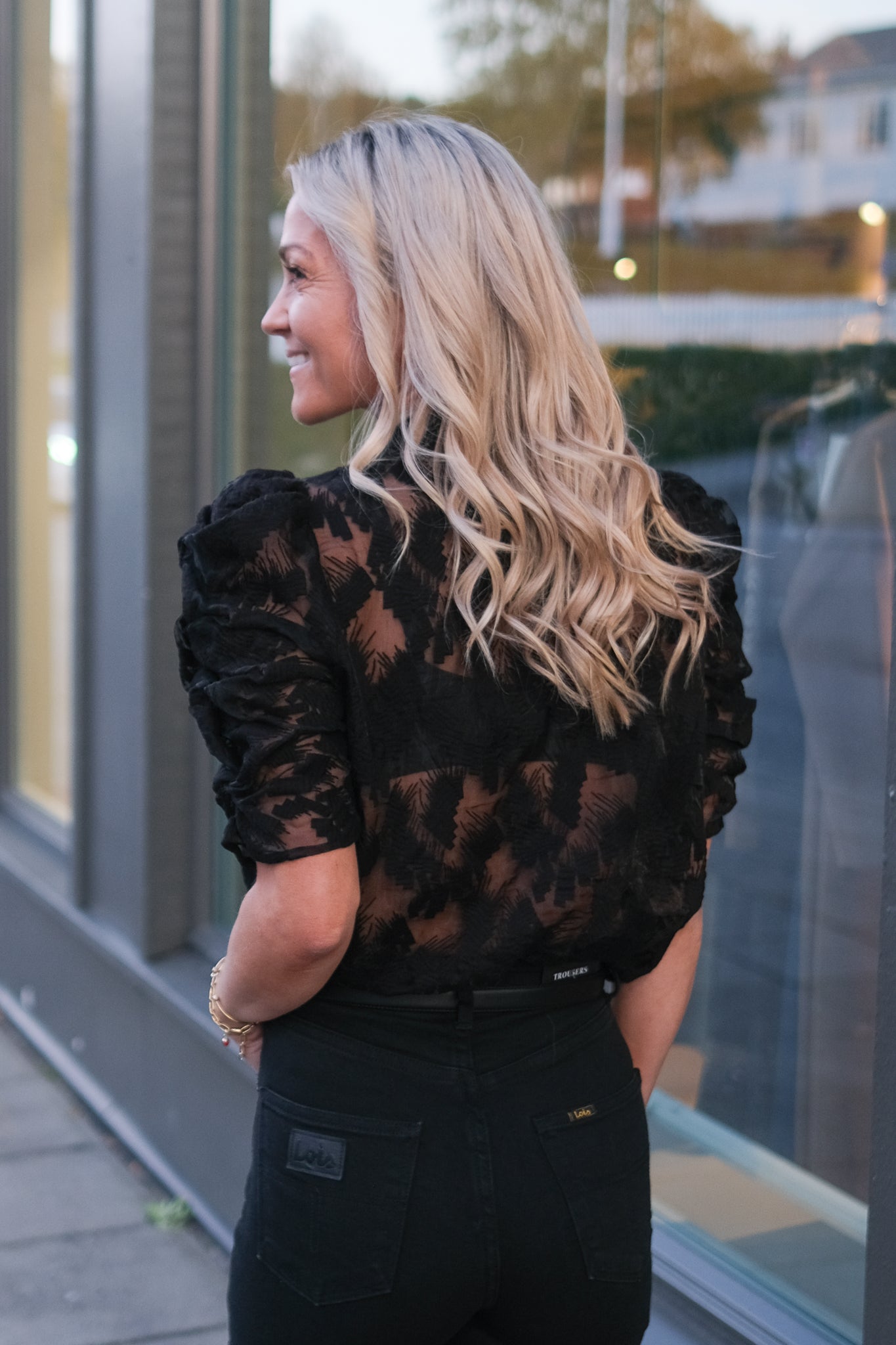 Ann Sofie Blouse Black