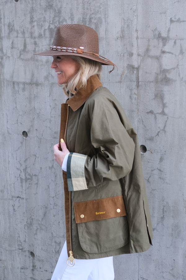 Laneshaw Casual Jacket Dusky Green