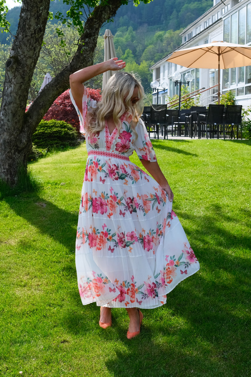 Angie Long Dress Ivory
