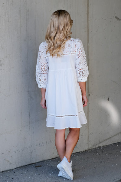 Ceylan Dress Blanc
