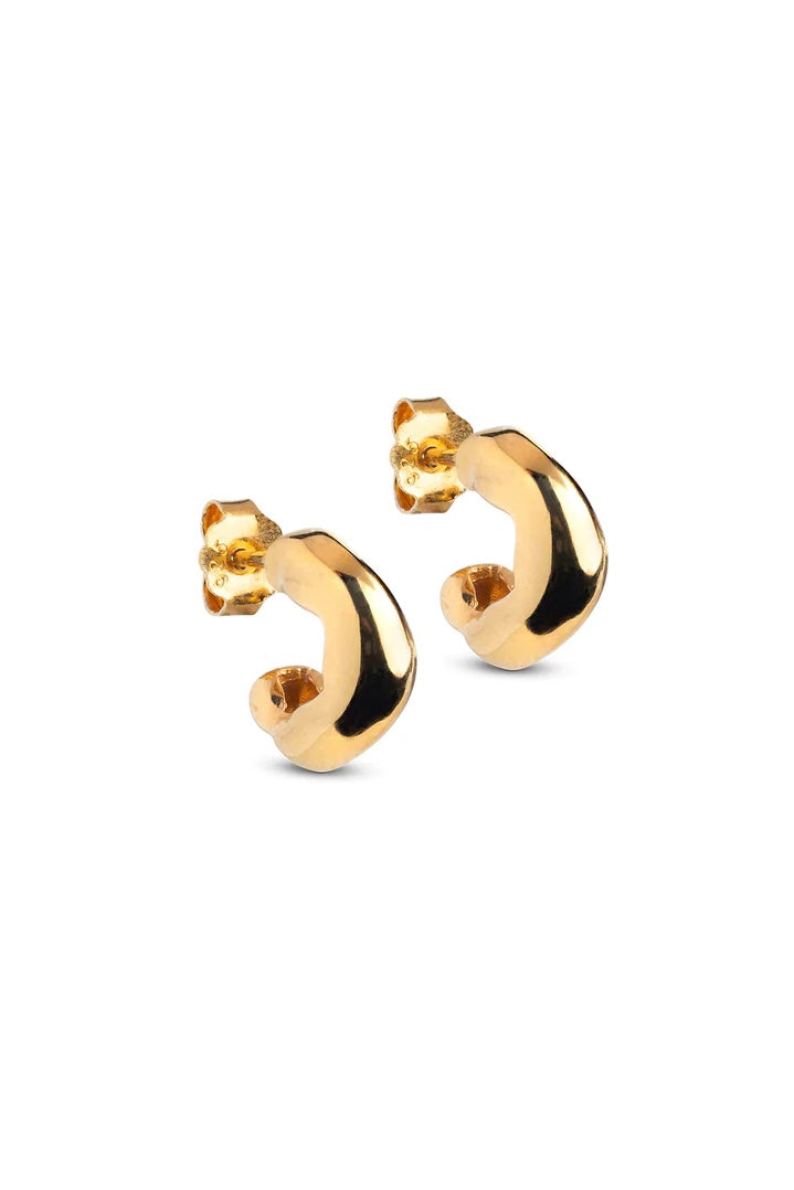 Hoops Gianna Small Gold