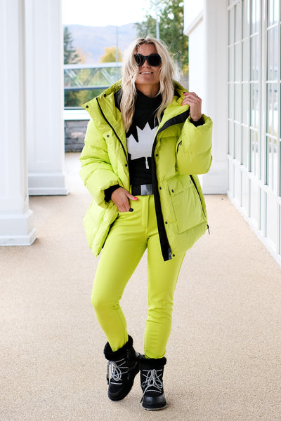 Paris Ski Pants Lime