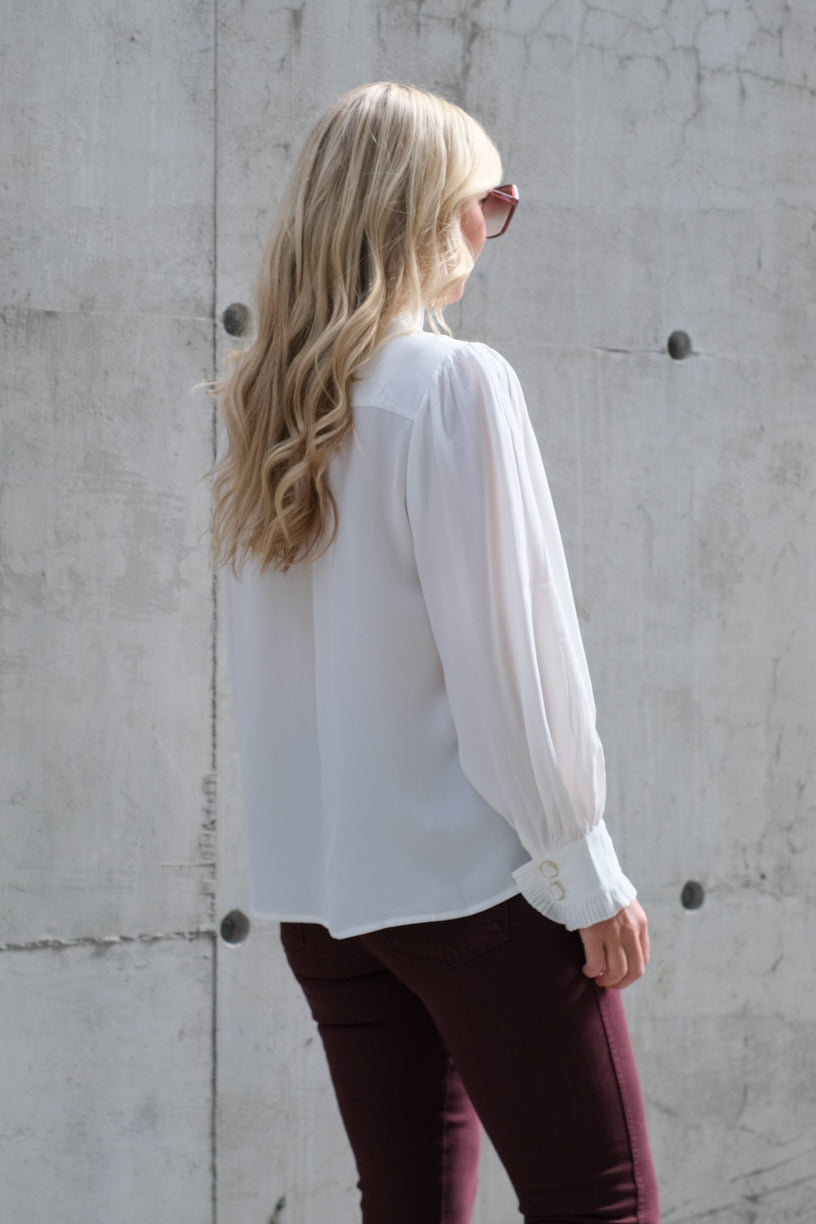Luz Blouse White