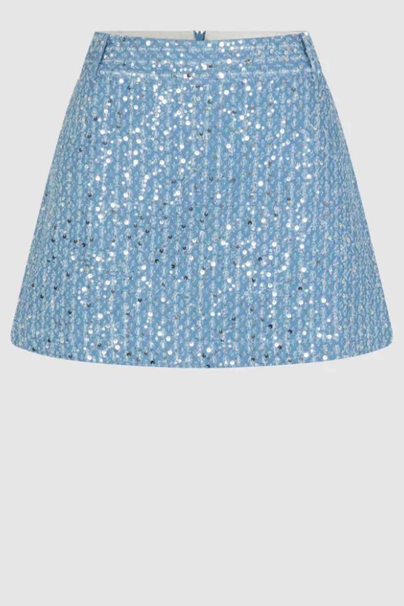 Lemara Skirt Denim Blue