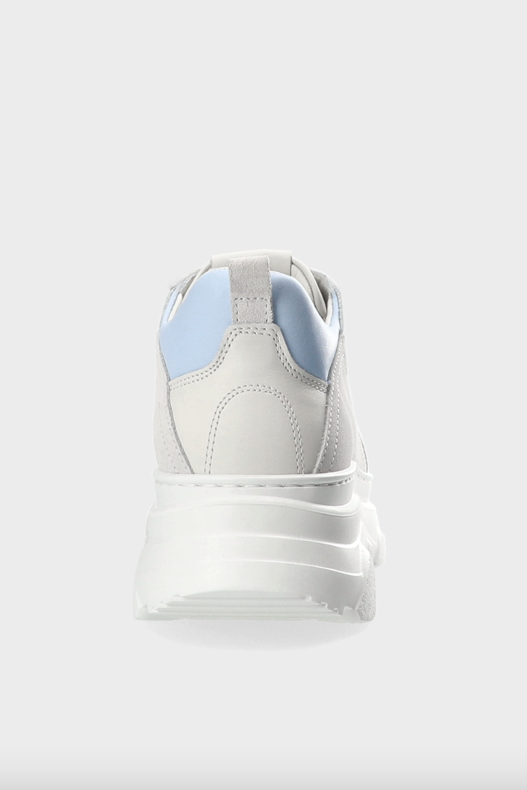 CPH40 Leather Mix Off White/Light Blue