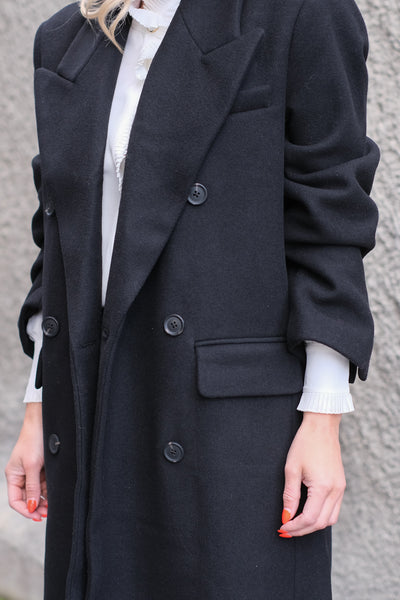 Sogano Coat Black