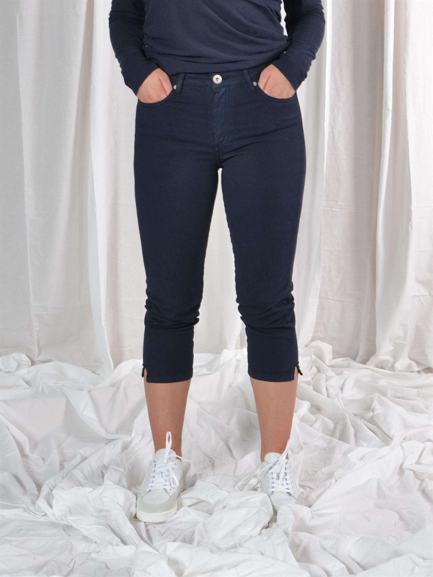 Nicole Pantalon Gabardine Stretch Navy