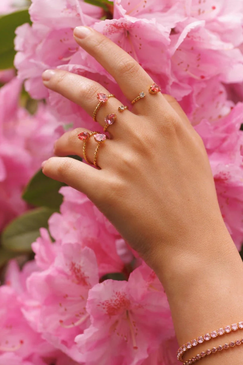 Nani Ring Gold Light Rose